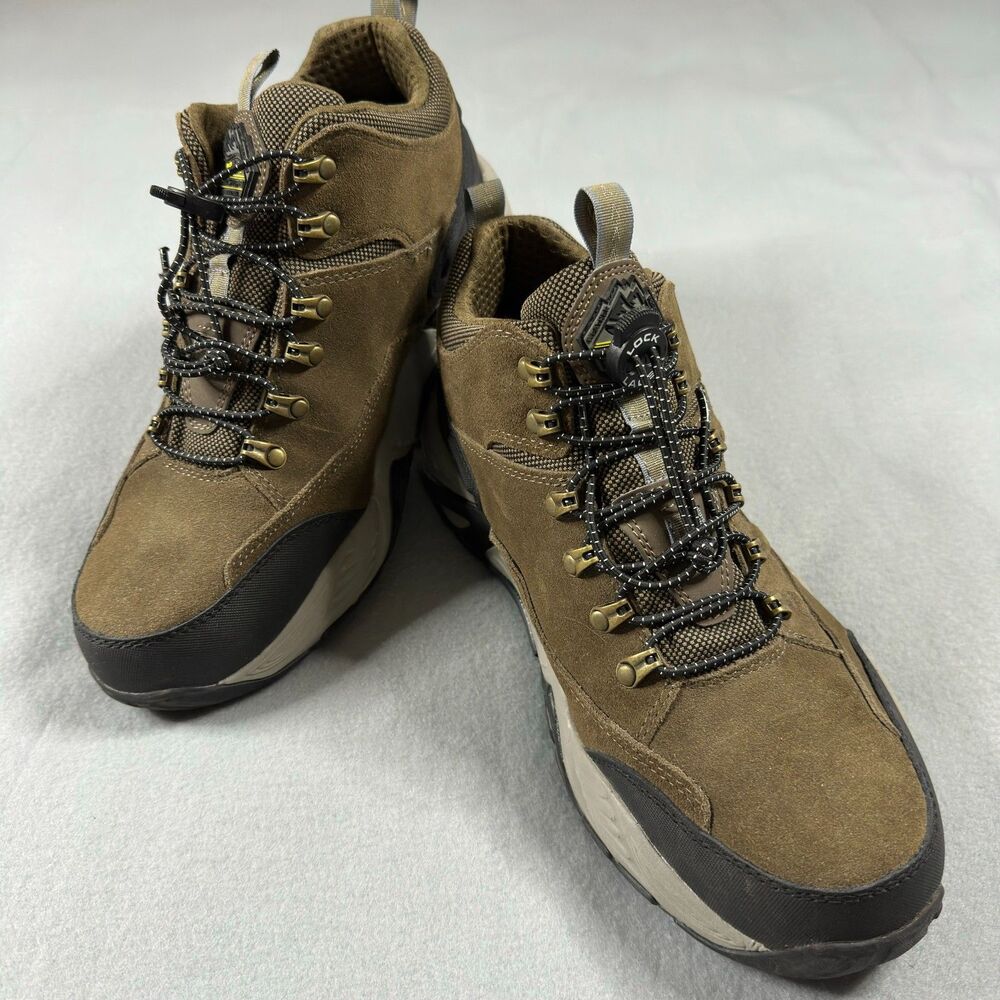 Skechers Air-Cooled Arch Fit Men's Brown Hiking Boots Sz 11 Outdoor Trail Shoes